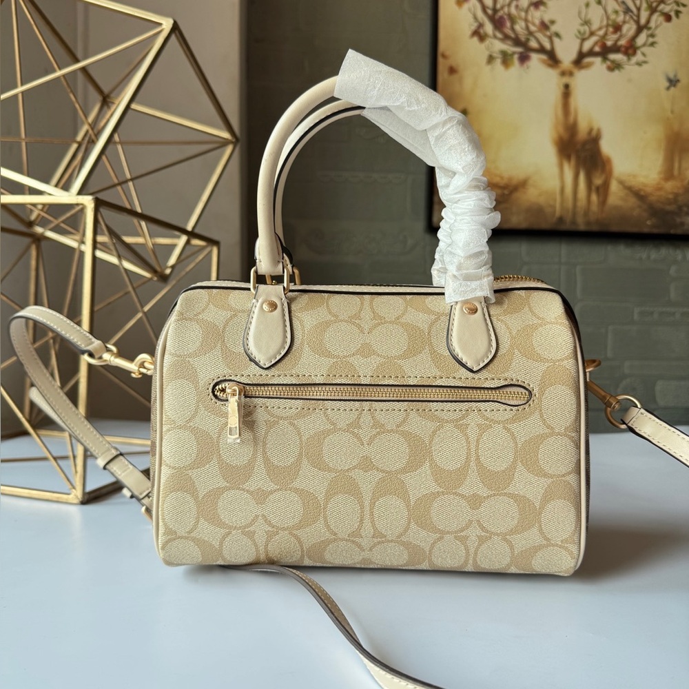 COACH Rowan 18 Mini Satchel in Signature Canvas - Picture 2 of 8